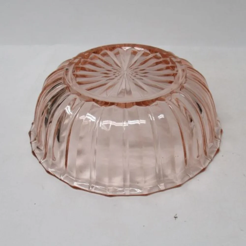 Hocking Depression Glass Pink FORTUNE 5 1/4 Inch Cereal Bowl - Picture 4 of 4